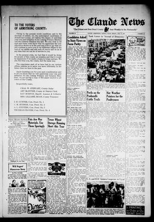 Claude News (Claude, Tex.), Vol. 53, No. 46, Ed. 1 Friday, July 10, 1942