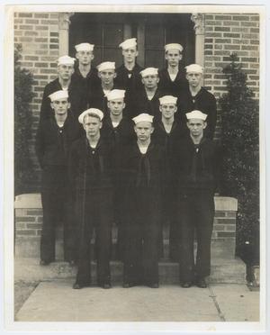 [Photograph of Men of the U. S. Navy V-12 Program]