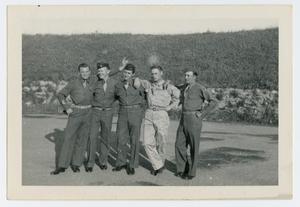 [Photograph of Carl Knox and Other Servicemen]