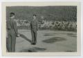 Primary view of [Photograph of Serviceman Standing at Attention]