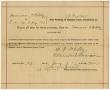 Thumbnail image of item number 4 in: 'Documents pertaining to the case of Monroe Whitley vs. Texas & New Orleans Railroad Company, cause no. 539, 1902'.