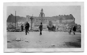 [Paris, Texas after the 1916 fire]
