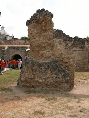 Primary view of object titled 'Ruins at Mission Concepcion'.
