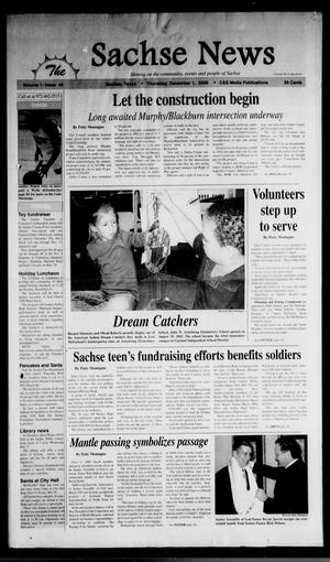 The Sachse News (Sachse, Tex.), Vol. 1, No. 44, Ed. 1 Thursday, December 1, 2005
