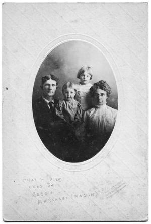Portrait of Charles Henry Vise and his family