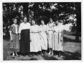 Photograph: Women of the Vise and Conrady family at a reunion