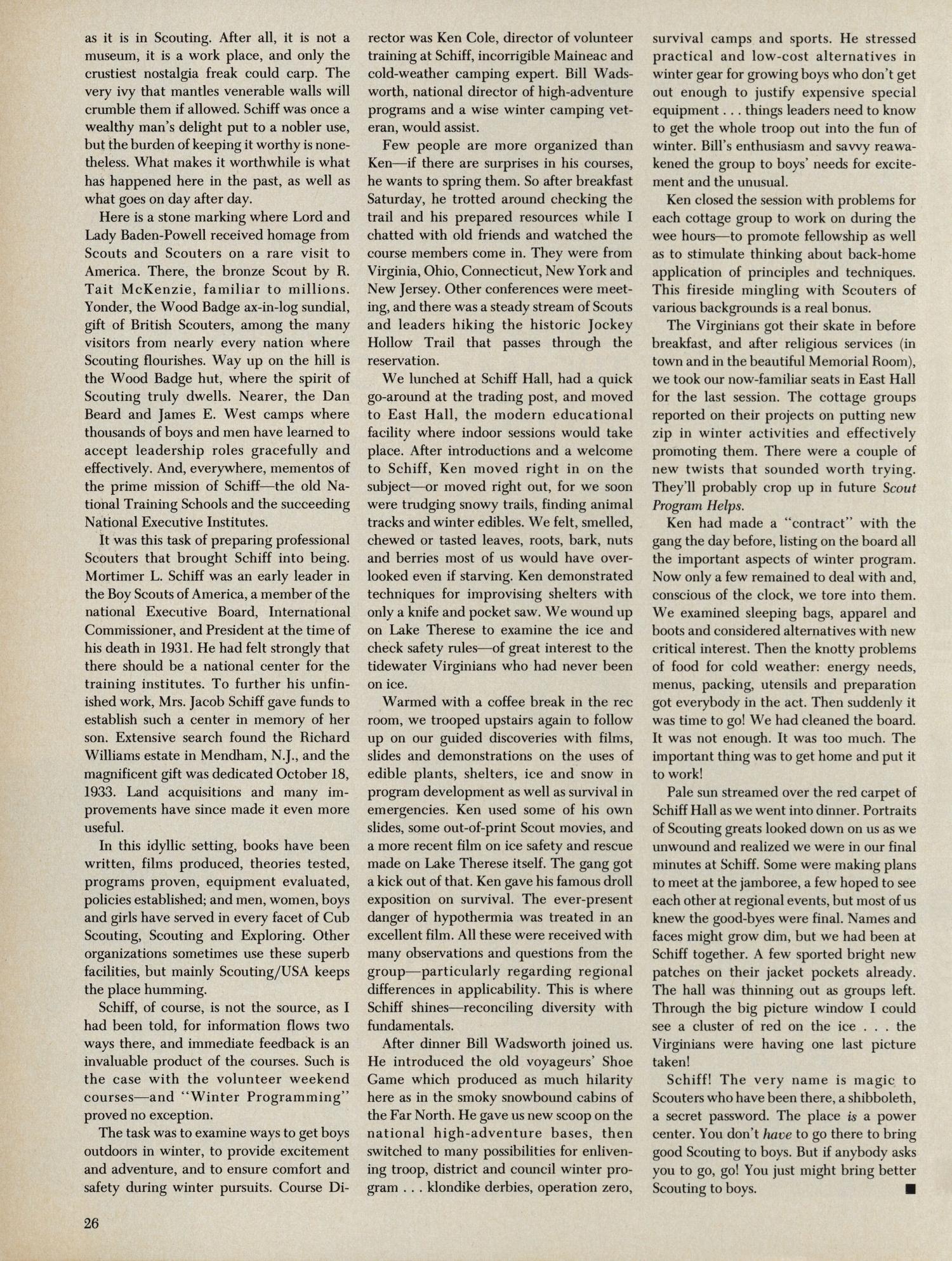 Scouting, Volume 65, Number 3, May-June 1977
                                                
                                                    26
                                                