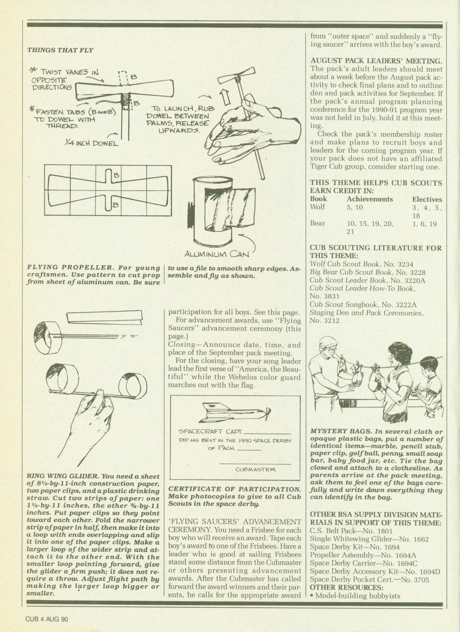 Scouting, Volume 78, Number 3, March-April 1990
                                                
                                                    4
                                                