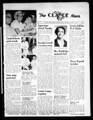 Primary view of object titled 'The Claude News (Claude, Tex.), Vol. 71, No. 2, Ed. 1 Thursday, September 1, 1960'.