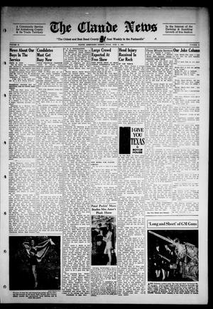 Claude News (Claude, Tex.), Vol. 53, No. 41, Ed. 1 Friday, June 9, 1944