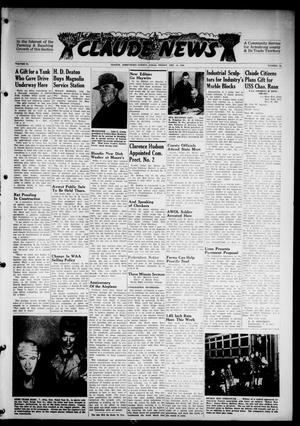 Claude News (Claude, Tex.), Vol. 56, No. 14, Ed. 1 Friday, December 13, 1946
