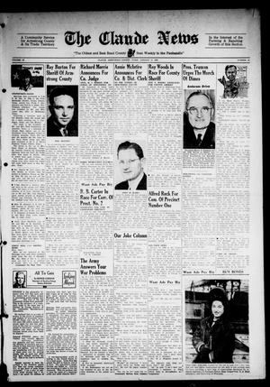 Claude News (Claude, Tex.), Vol. 55, No. 18, Ed. 1 Friday, January 11, 1946
