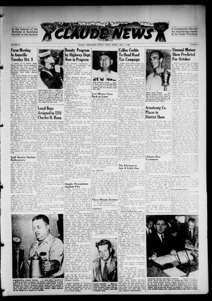 Claude News (Claude, Tex.), Vol. 56, No. 4, Ed. 1 Friday, October 4, 1946
