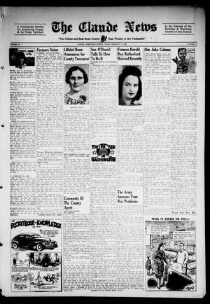 Claude News (Claude, Tex.), Vol. 55, No. 21, Ed. 1 Friday, February 1, 1946