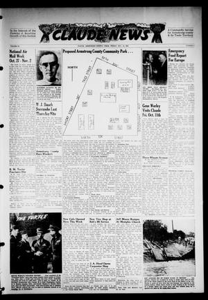 Claude News (Claude, Tex.), Vol. 56, No. 6, Ed. 1 Friday, October 18, 1946