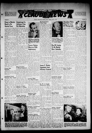 Claude News (Claude, Tex.), Vol. 57, No. 31, Ed. 1 Friday, April 9, 1948