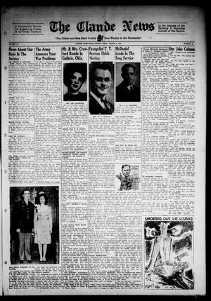 Claude News (Claude, Tex.), Vol. 54, No. 27, Ed. 1 Friday, March 9, 1945