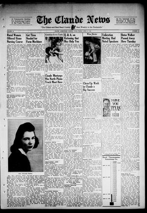 Claude News (Claude, Tex.), Vol. 52, No. 34, Ed. 1 Friday, April 16, 1943