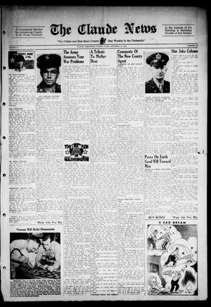 Claude News (Claude, Tex.), Vol. 55, No. 15, Ed. 1 Friday, December 14, 1945