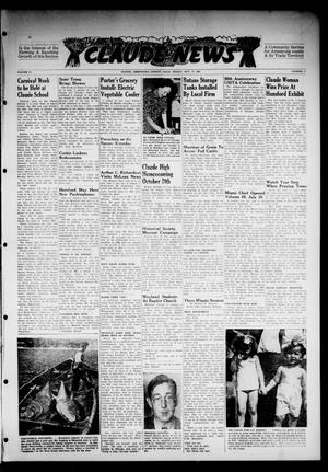 Claude News (Claude, Tex.), Vol. 57, No. 6, Ed. 1 Friday, October 17, 1947