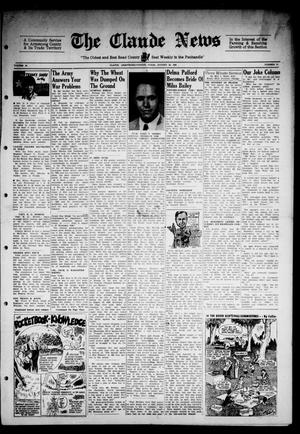 Claude News (Claude, Tex.), Vol. 54, No. 51, Ed. 1 Friday, August 24, 1945