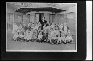 [First Grade Class of East Side School, 1917]