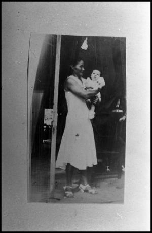 Primary view of object titled '[Bertha Wallace and Granddaughter]'.