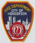 Thumbnail image of item number 1 in: '[Henderson, Texas Fire Department Patch]'.