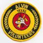 Thumbnail image of item number 1 in: '[Alvin, Texas Volunteer Fire Department Patch]'.