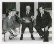 Photograph: [W. Lee O'Daniel Holding a Turkey]