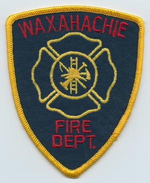 [Waxahachie, Texas Fire Department Patch]