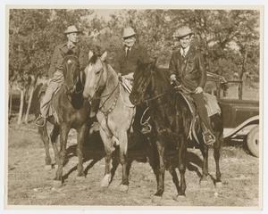 Primary view of object titled '[Men on Horses]'.