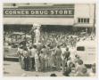 Photograph: [Campaign Rally at Corner Drug Store]