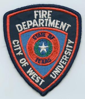 [West University Place, Texas Fire Department Patch]