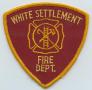 Physical Object: [White Settlement, Texas Fire Department Patch]