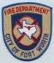 Physical Object: [Fort Worth, Texas Fire Department Patch]