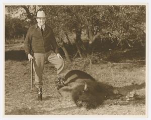 Primary view of object titled '[W. Lee O'Daniel and Buffalo]'.