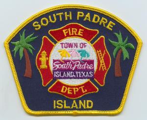 Primary view of object titled '[South Padre Island, Texas Fire Department Patch]'.