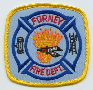 [Forney, Texas Fire Department Patch]