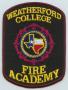 Primary view of [Weatherford College Fire Academy Patch]