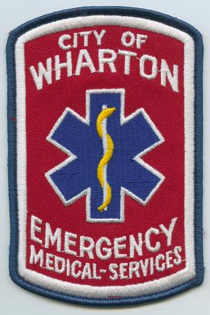 [Wharton, Texas Emergency Medical Services Patch]