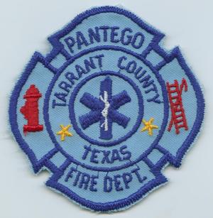 [Pantego, Texas Fire Department Patch]