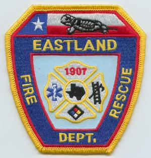 [Eastland, Texas Fire Department Patch]