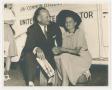 Thumbnail image of item number 1 in: '[Man and Woman at Campaign Stop]'.
