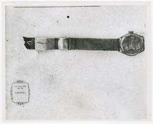 Primary view of object titled '[Locklear's wristwatch]'.