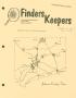 Thumbnail image of item number 1 in: 'Finders Keepers, Volume 6, Number 1, February 1989'.