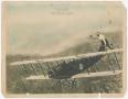 Photograph: [Ormer Locklear on plane wing #1]