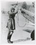 Photograph: [Ormer Locklear and propeller]