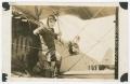 Photograph: [Ormer Locklear balancing on wing]