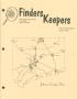 Thumbnail image of item number 1 in: 'Finders Keepers, Volume 2, Number 3, August 1985'.